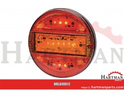 Lampa tylna zespolona okrągła 5-pinowa LED 12-24V Kramp