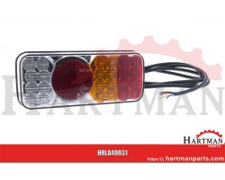 Lampa tylna zespolona prostokątna prawa LED 12-24V Kramp