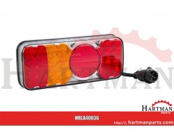 Lampa tylna zespolona prostokątna 5-pinowa lewa LED 12-24V Kramp