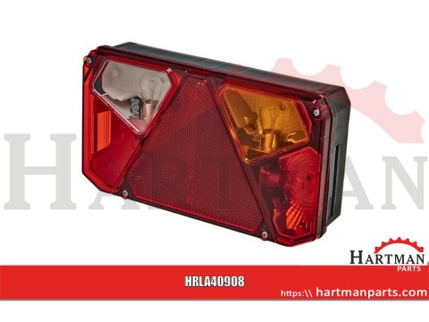 Lampa tylna zespolona prostokątna 5-pinowa prawa halogen 12V lub 24V Kramp