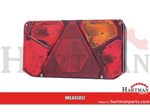 Lampa tylna zespolona prostokątna prawa halogen 12V lub 24V wersja UK gopart