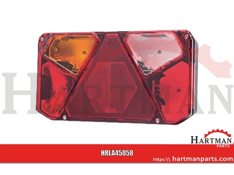 Lampa tylna zespolona prostokątna lewa halogen 12V lub 24V wersja UK gopart