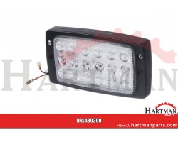 Lampa robocza prostokątna LED, 27W 3375lm światło rozproszone z wtyczką AMP