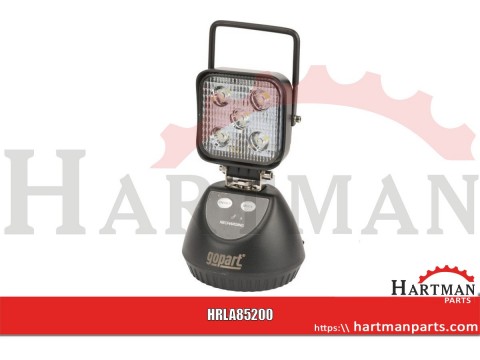 Akumulatorowa lampa warsztatowa robocza LED 12V/230V Gopart