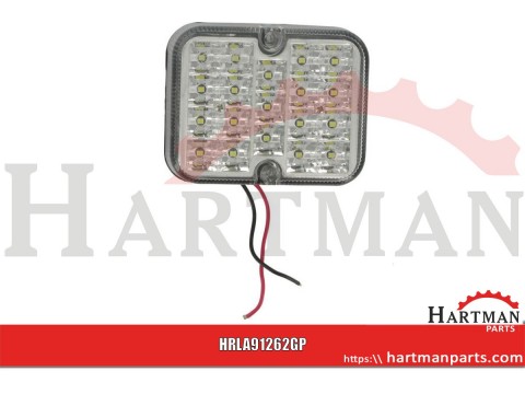 Lampa wsteczna LED, 3W, kwadratowa, 12V, 100 x 80.7 x 30 mm, gopart