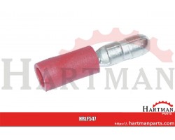 Końcówka przewodu tulejkowa wtyczka czerwona 0.5-1.5mm², 4mm