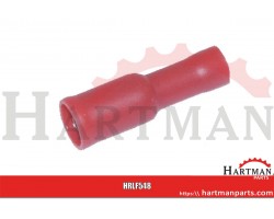 Końcówka przewodu tulejkowa czerwona 0.5-1.5mm², 4mm