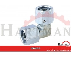 Złącze kolanowe z downa nakrętkami M16x1.5 10L