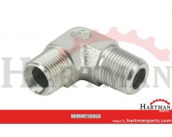 Element łączący gwint zewnętrzny BSP 3/8-MC3/8-90°