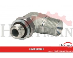 Przyłącze nastawne 90° gwint zewnętrzny 1/4" BSP x 3/8" BSP