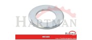 Podkładka M18x34x3 mm, stal ocynk DIN 125b Kramp