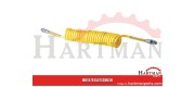 Wąż silikonowy Wabco, Ø 12x2, żółty, M16x1,5, L-4m