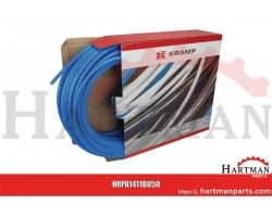 Wąż pneumatyczny poliamidowy PA Kramp, 14x11 mm 50 m niebieski
