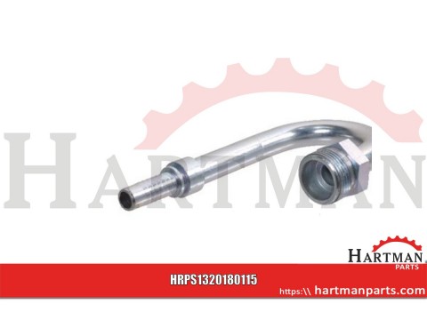 Końcówka DN13-M30x2.0-30S-180°- 115mm