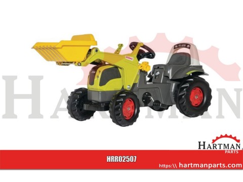 Traktor Claas Elios z ładowaczem czoł.