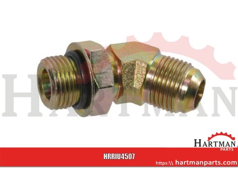 Złącze kolankowe M/M 7/16 JIC x 7/16 UNF