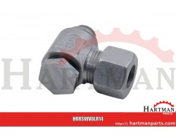 Kątowa złączka gwintowana obrotowa 8L-1/4" BSP
