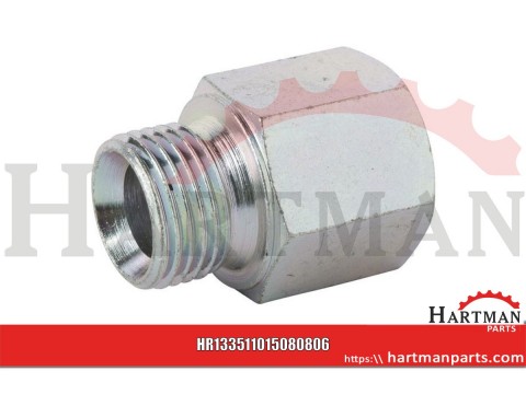 Tuleja gwintowana, 1/2" BSP - 3/8" BSP