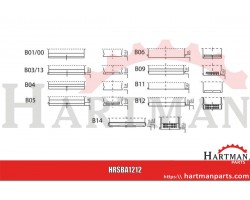 Akumulator 12V 12Ah 210A zamknięty Kramp