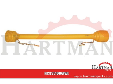 Rura ochronna Walterscheid, 1 x szerokokąt., L-1000 mm