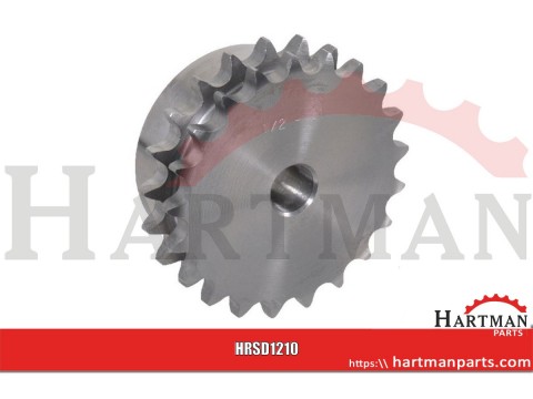 Koło łańcuchowe podwójne 10 zębów 1/2" łańcuch 08 B-2 Kramp