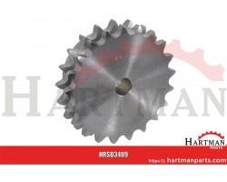 Koło łańcuchowe podwójne 9 zębów 3/4" łańcuch 12 B-2 Kramp