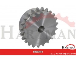 Koło łańcuchowe podwójne 13 zębów 3/8" łańcuch 06 B-2 Kramp