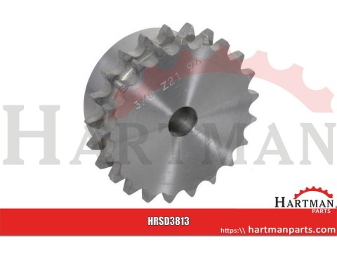 Koło łańcuchowe podwójne 13 zębów 3/8" łańcuch 06 B-2 Kramp