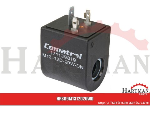 Cewka M13, 12 VDC, 20 W DN