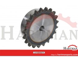 Koło łańcuchowe pojedyncze hartowane 25 zębów 1/2" łańcuch 08 B-1 Kramp