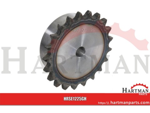Koło łańcuchowe pojedyncze hartowane 25 zębów 1/2" łańcuch 08 B-1 Kramp