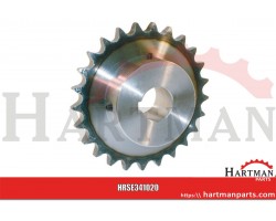 Koło łańcuchowe pojedyncze 10 zębów 3/4" łańcuch 12 B-1 otwór 20 mm Kramp