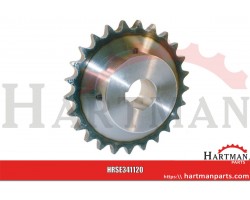 Koło łańcuchowe pojedyncze 11 zębów 3/4" łańcuch 12 B-1 otwór 20 mm Kramp