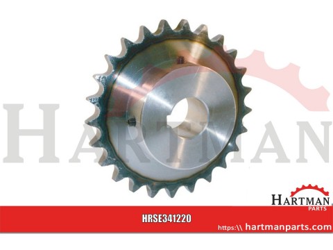 Koło łańcuchowe pojedyncze 12 zębów 3/4" łańcuch 12 B-1 otwór 20 mm Kramp