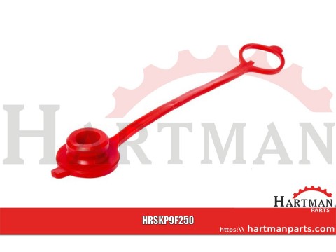 Pokrywa gniazda HP ISO, 25 - czerwona