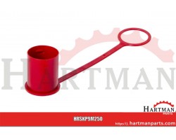 Zatyczka przeciwpyłowa HP ISO, 25 - czerwona