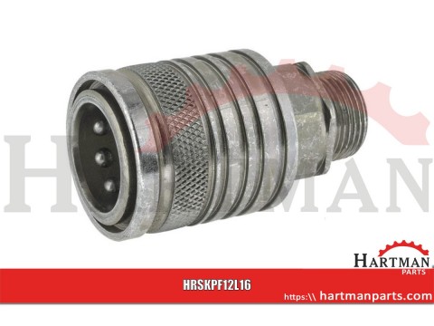 Szybkozłącze gniazdo SKP-F 1/2" gwint zewnętrzny M16x1.5 10L
