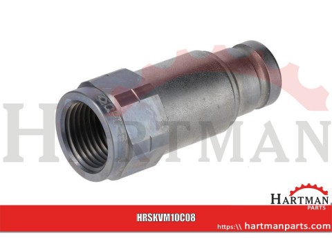 Szybkozłącze płaskie SKV-M wtyczka 3/8" gwint wewnętrzny 1/2" BSP