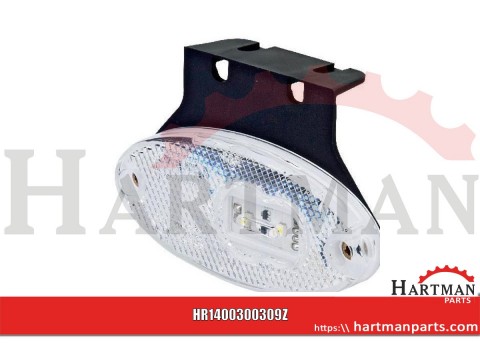 Lampa pozycyjna/obrysowa LED, 309Z przednia 12/24V