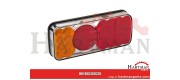 Lampa zespolona, tylna LED, 318kr, 12 V - 24 V