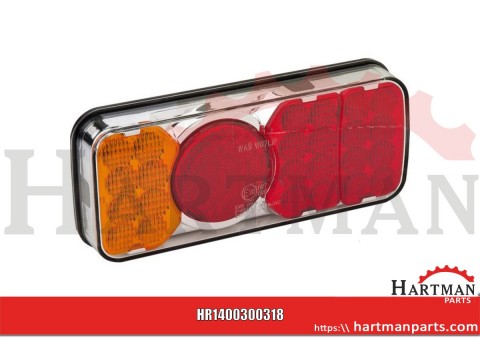 Lampa zespolona, tylna LED, 318kr, 12 V - 24 V