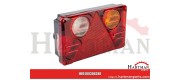 Lampa zespolona tylna, 388, prawa, 12/24V