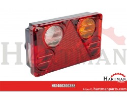 Lampa zespolona tylna, 388, prawa, 12/24V