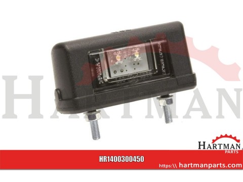 Lampa oświetlenia tablicy rejestracyjnej LED, 244, 12 V - 24 V