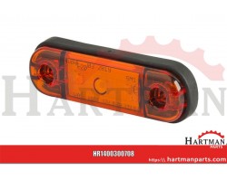 Lampa pozycyjna/obrysowa 3 LED, 708 boczna 12/24V