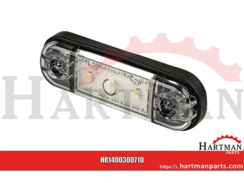 Lampa pozycyjna/obrysowa 3 LED, 710 przednia 12/24V