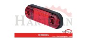 Lampa pozycyjna/obrysowa 12 LED, 715 tylna 12/24V