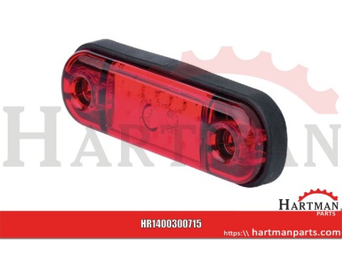 Lampa pozycyjna/obrysowa 12 LED, 715 tylna 12/24V