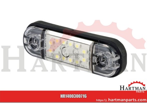 Lampa pozycyjna/obrysowa 12 LED, 716 przednia 12/24V