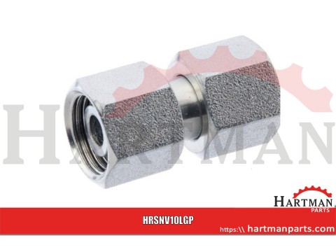 Złącze proste z nakrętkami M16x1.5 10L